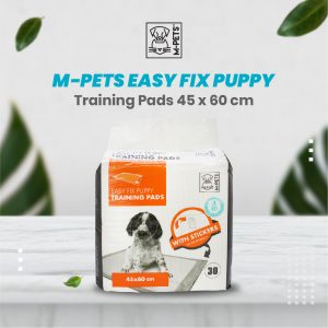 M-Pets Easy Fix Training Pads 45×60 cm 30pcs / Alas Latih Pee