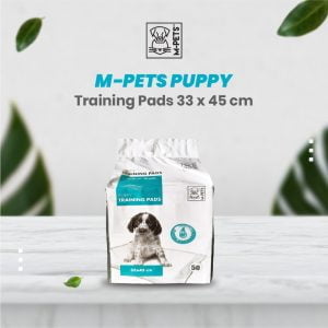 M-Pets Puppy Training Pads 33×45 cm 50 pcs / Alas Latih Pee