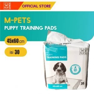 M-Pets Puppy Training Pads 45×60 cm 30 pcs / Alas Latih Pee