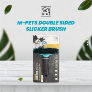 M-Pets Double Sided Slicker Brush / Sisir Bulu Anjing Kucing 2 Sisi