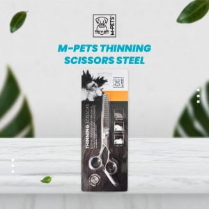 M-Pets Thinning Scissors Steel / Gunting Grooming Sasak Anjing Kucing