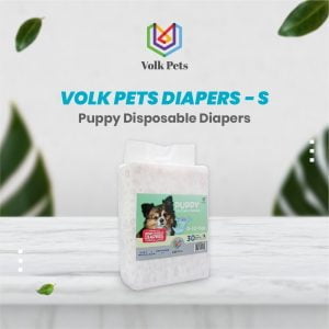 Volk Pets Puppy Disposable Diapers Small Isi 30 pcs / Popok Hewan