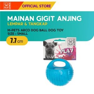 M-Pets Arco Ball Dog Toy Size S / Mainan Gigit Anjing Lempar & Tangkap