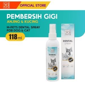 M-Pets Dental Spray 118 ml for Dog & Cat / Pembersih Gigi Anjing Kucing