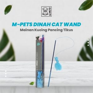 M-Pets Dinah Cat Wand Premium Cat Toy / Mainan Kucing Pancing Tikus