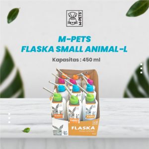 M-Pets Flaska Small Animal Bottle 450 ml / Botol Minum Kelinci Hamster