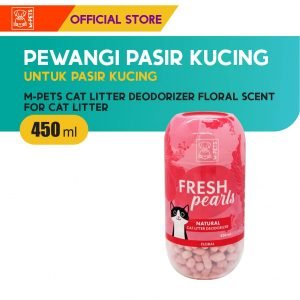 M-Pets Fresh Pearls Cat Litter Deodorizer 450 ml / Pewangi Pasir Kucing