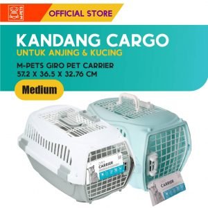 M-Pets Giro Pet Carrier Size Medium / Kandang Anjing Kucing Kelinci