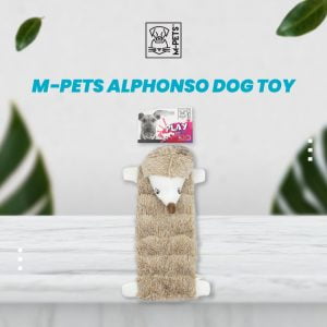 M-Pets Alphonso Dog Toy / Boneka Landak Mainan Anjing Bunyi