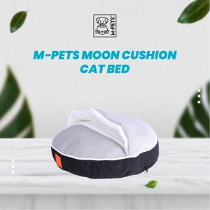 M-Pets Moon Cushion Cat Bed / Kasur Tempat Tidur Kucing