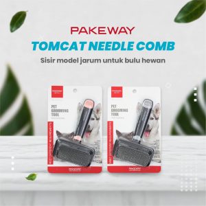 Pakeway Tomcat Needle Comb / Sisir Bulu Anjing Kucing Hewan