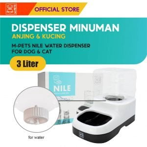 M-Pets Nile Water Dispenser 3 Liter / Tempat Minum Anjing Kucing