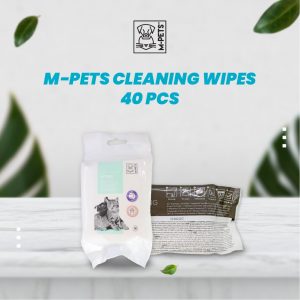 M-Pets Cleaning Wipes Tissue 40 Pcs Refill / Tisu Basah Anjing Kucing