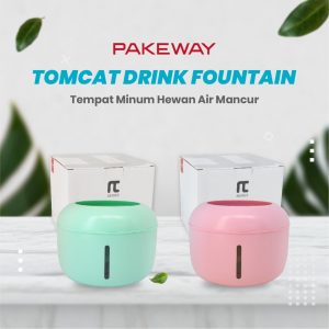 Pakeway Tomcat Drink Fountain / Tempat Minum Hewan Air Mancur