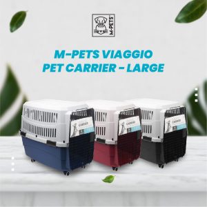 M-Pets Viaggio Pet Carrier Size Large / Kandang Anjing Kucing