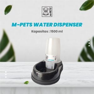 M-PETS Water Dispenser 1500 ml / Tempat Minum Kucing Anjing
