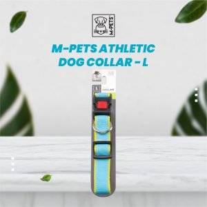 M-Pets Athletic Dog Collar L (Large) – Kalung Anjing