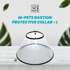 M-Pets Bastion Protective Collar L / Kalung Pelindung Hewan