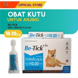 Be-Tick 10-20 Kg for Medium Dog / Obat Kutu Anjing Sedang