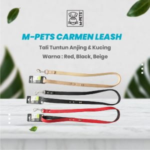 M-Pets Carmen Dog Leash / Tali Tuntun Kalung Anjing