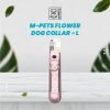 M-Pets Flower Dog Collar L