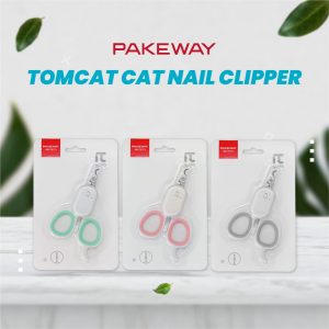Pakeway Tomcat Cat Nail Clipper With LED Light / Gunting Kuku