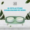 M-Pets Altitude Double Raised Pet Bowl