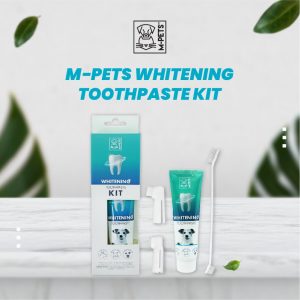 M-Pets Toothpaste Kit – Whitening / Sikat Pasta Gigi Anjing