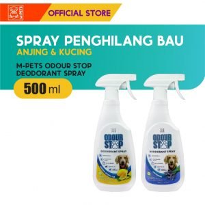 M-Pets Odour Stop Deodorant Spray 500 ml / Penghilang Bau Noda