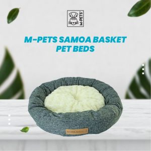 M-Pets Samoa Basket Pet Bed / Kasur Tempat Tidur Kucing Anjing