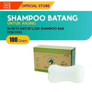 M-Pets Natur’luxe Shampoo Bar/ Shampo Batang Untuk Anjing