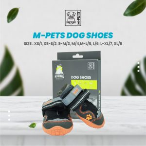 M-Pets Hiking Dog Shoes / Sepatu Anjing Alas Kaki Hiking