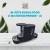 M-Pets Duplo Food & Water Dispenser 3L
