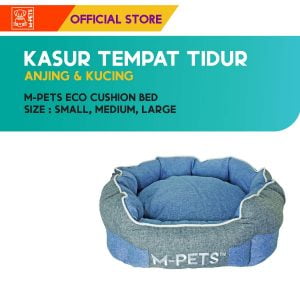 M-Pets Eco Cushion Bed / Kasur Tempat Tidur Kucing Anjing