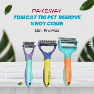 Pakeway T10 Pet Remove Knot Comb / Sisir Bulu Kusut Hewan