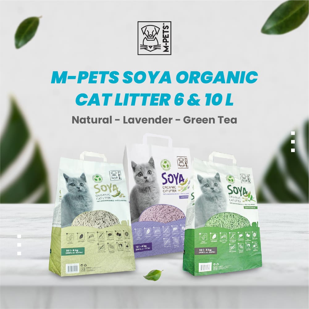 M-Pets Soya Cat Litter 6 & 10 L